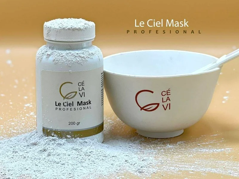 ماسک پودری گچی لسیل سلاوی